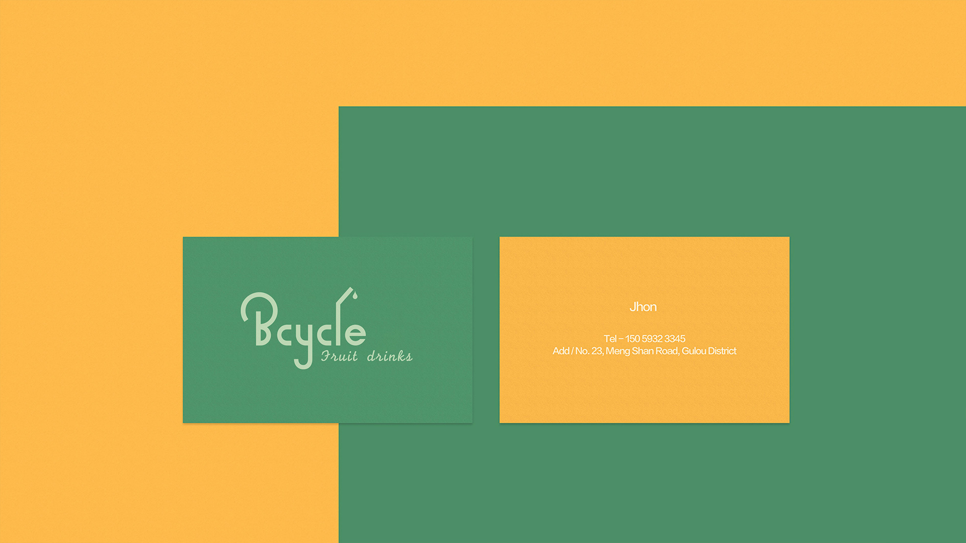 Bcycle水果饮料logo设计