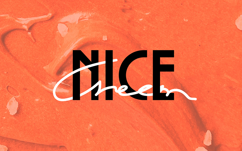 NICECREAM冰淇淋logo设计