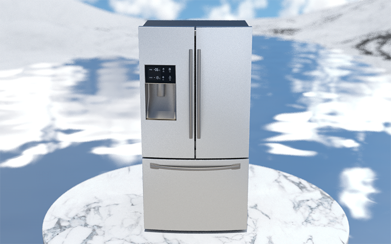家用智能冰箱工业设计